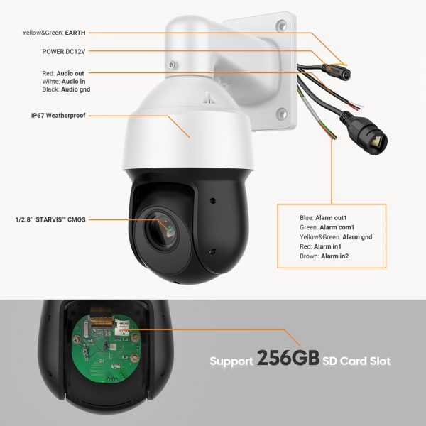 Dahua PTZ Camera | PTZ Video Surveillance Cameras | VD-SD4825X