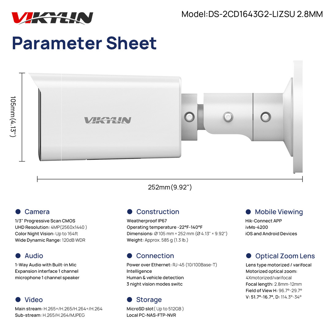 VK643-LIUF Security Cameras - 6