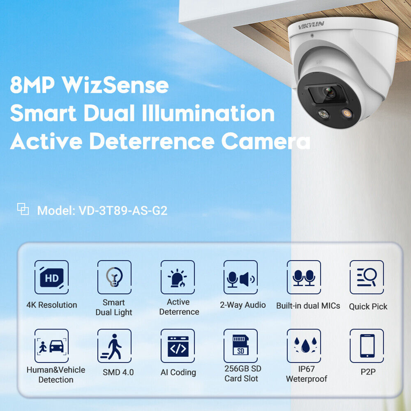 VD-3T89-AS-G2 Security Camera -1