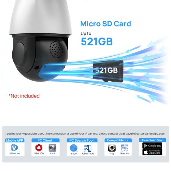 Outdoor Auto Tracking 4K 8MP PTZ Camera - Image 5
