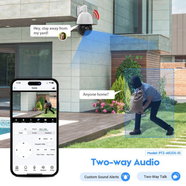 Outdoor Auto Tracking 4K 8MP PTZ Camera - Image 4